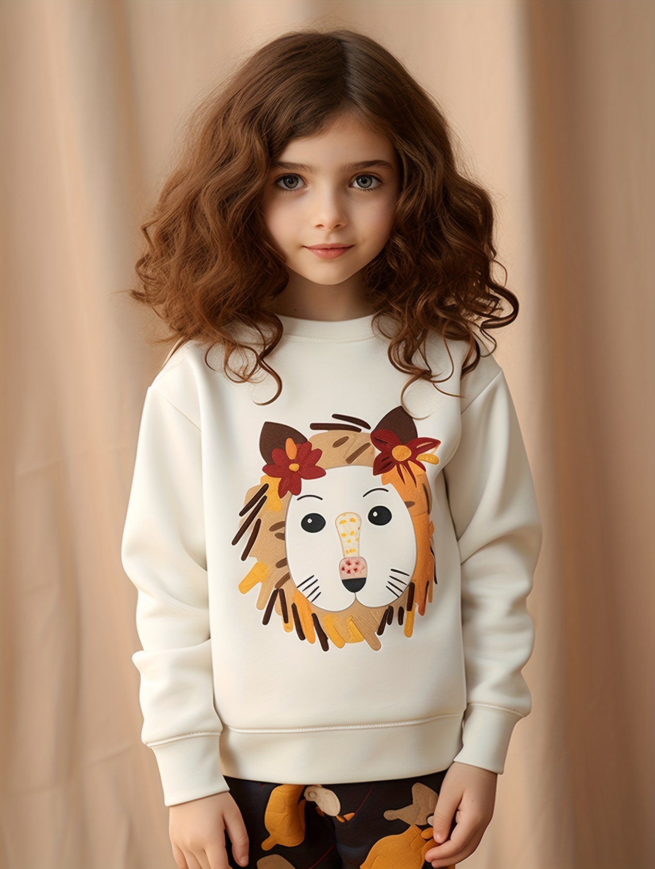 Pullover Per Bambini Cartoon Wolf Design Felpa Casual Top Per Bambine/ ragazzi, Idea Regalo Per Le Vacanze Di Natale - Temu Italy