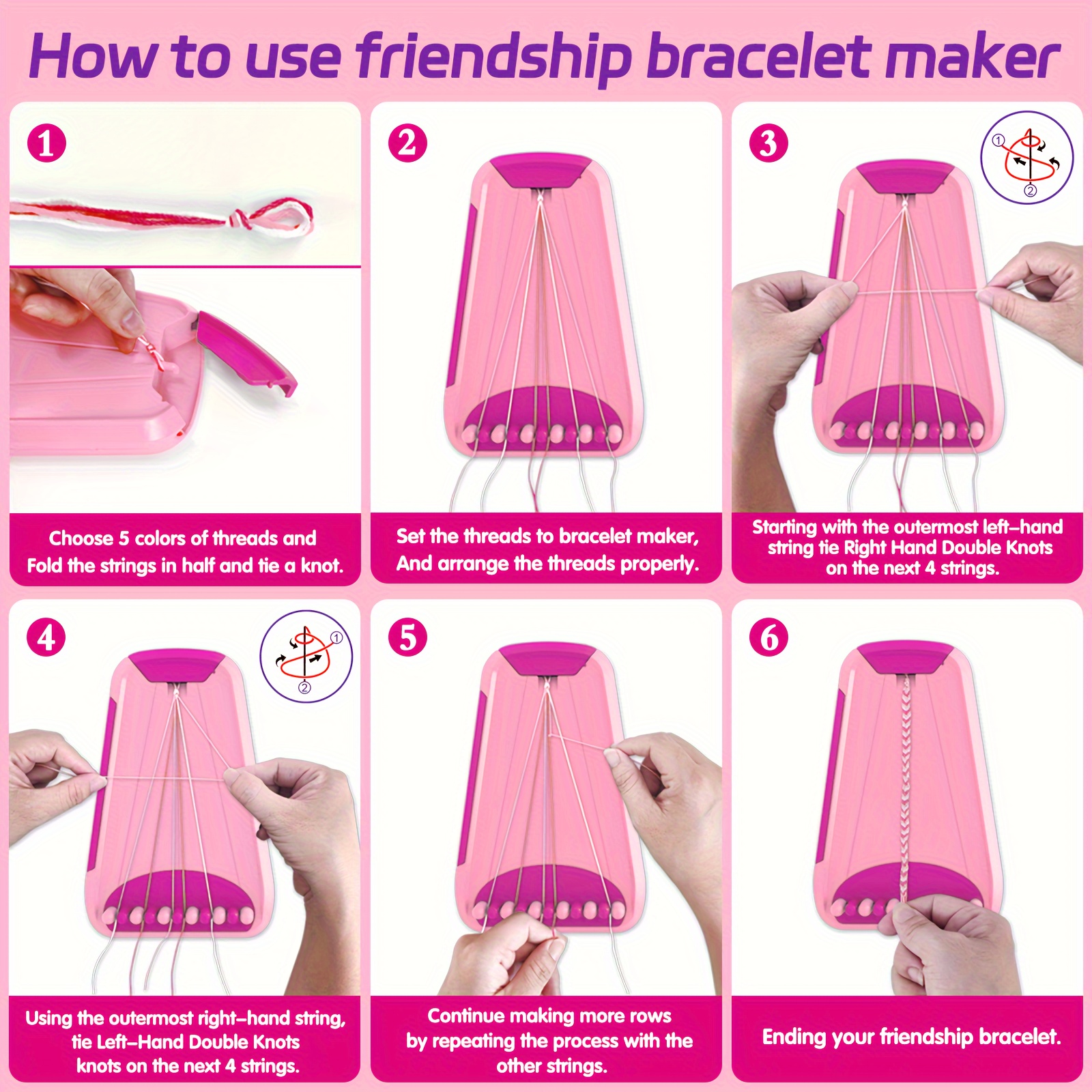Friendship Bracelet Making Kit Fantastic Birthday Gift Girls