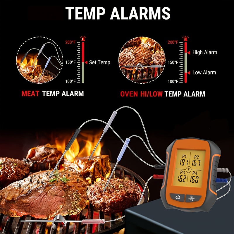  Dual Oven Meat Thermometer: Oven Safe Thermometer