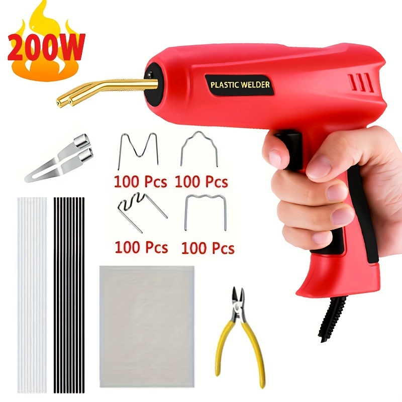 200W Hot Stapler Rechargeable 5000mAh Plastic Welding Machine