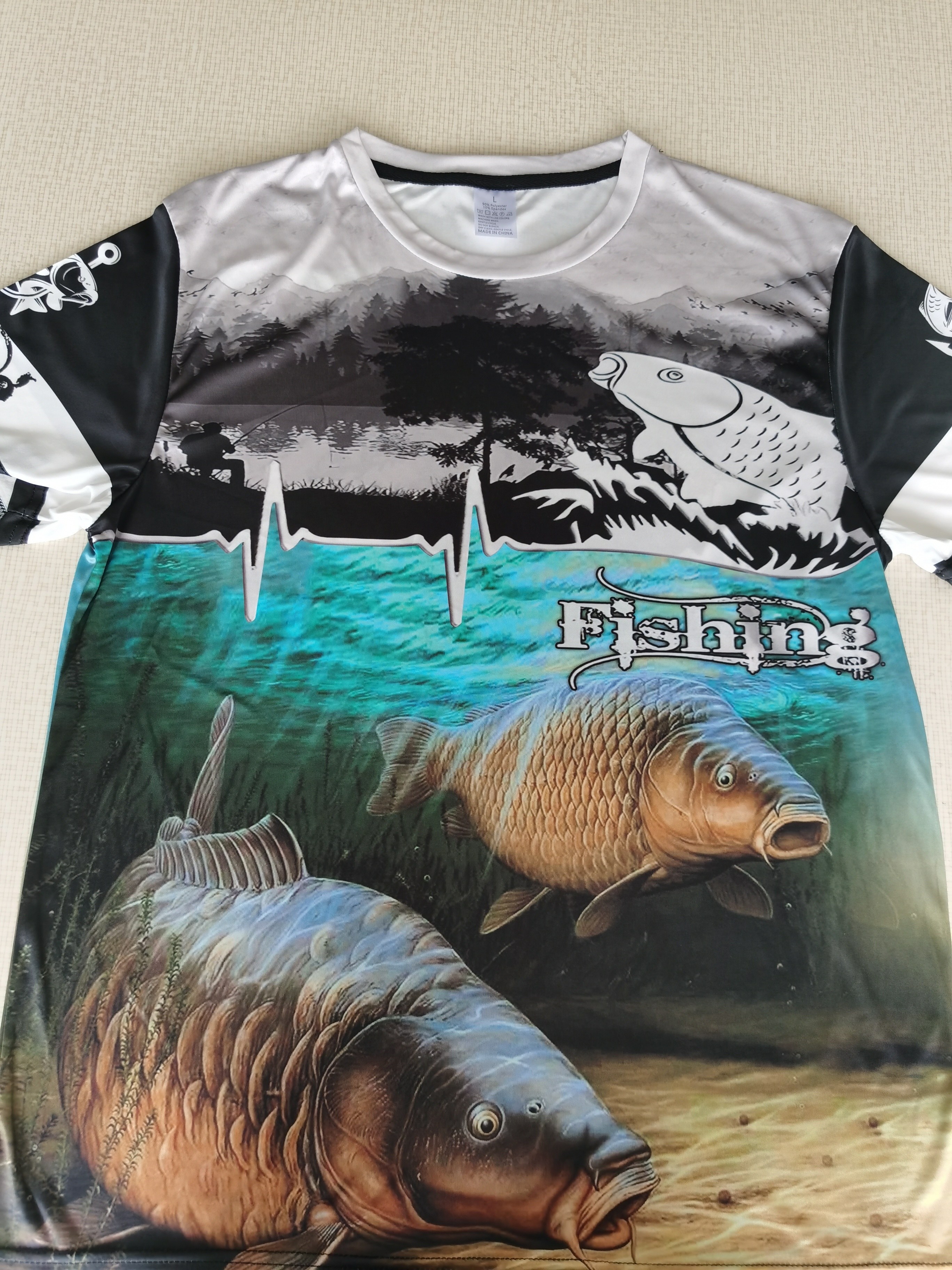 Carpaholic Fishing Angling Carping Mens T-Shirt 10 Colours (S-3XL