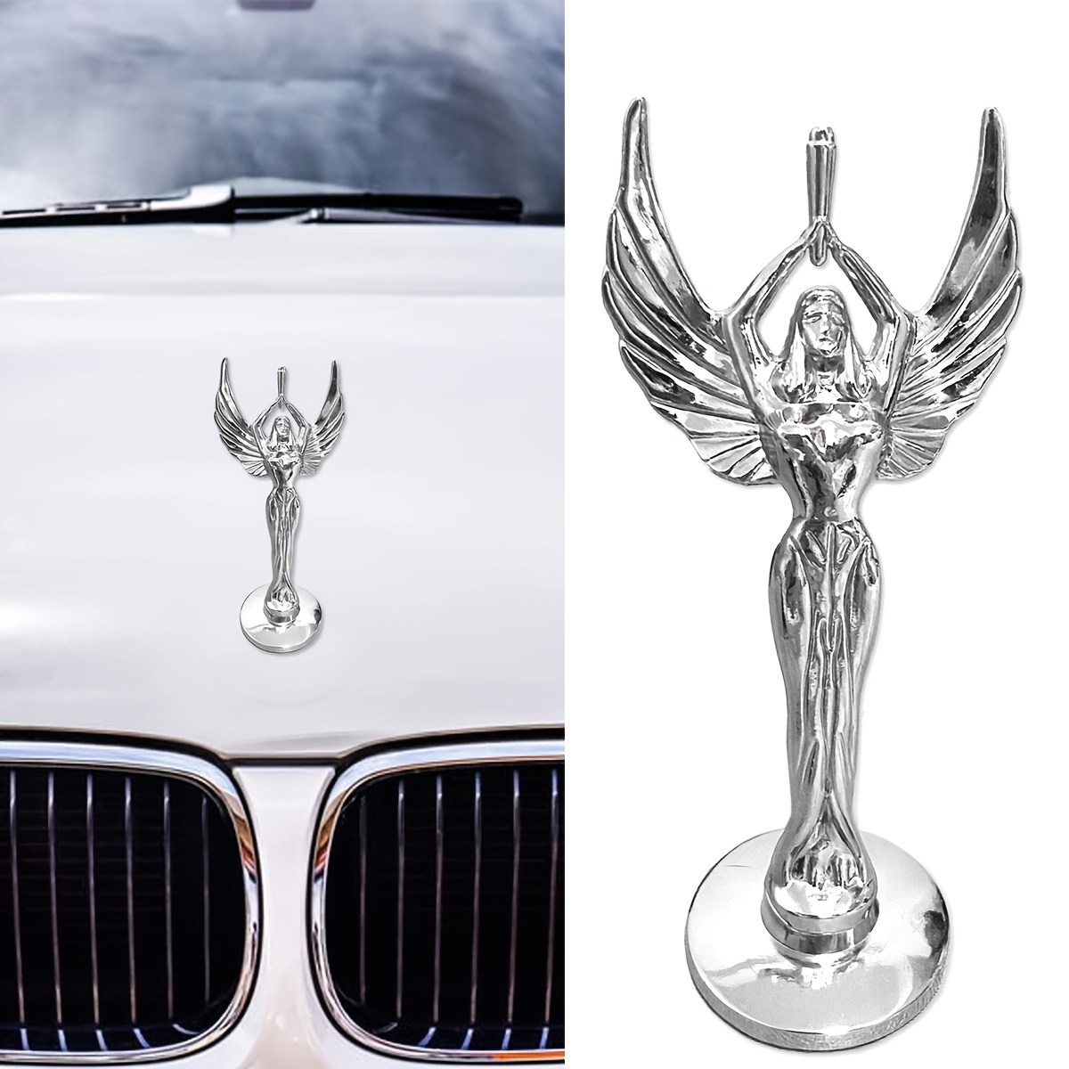 3d autoaufkleber Metall Göttin motorhauben ornamente Auto - Temu