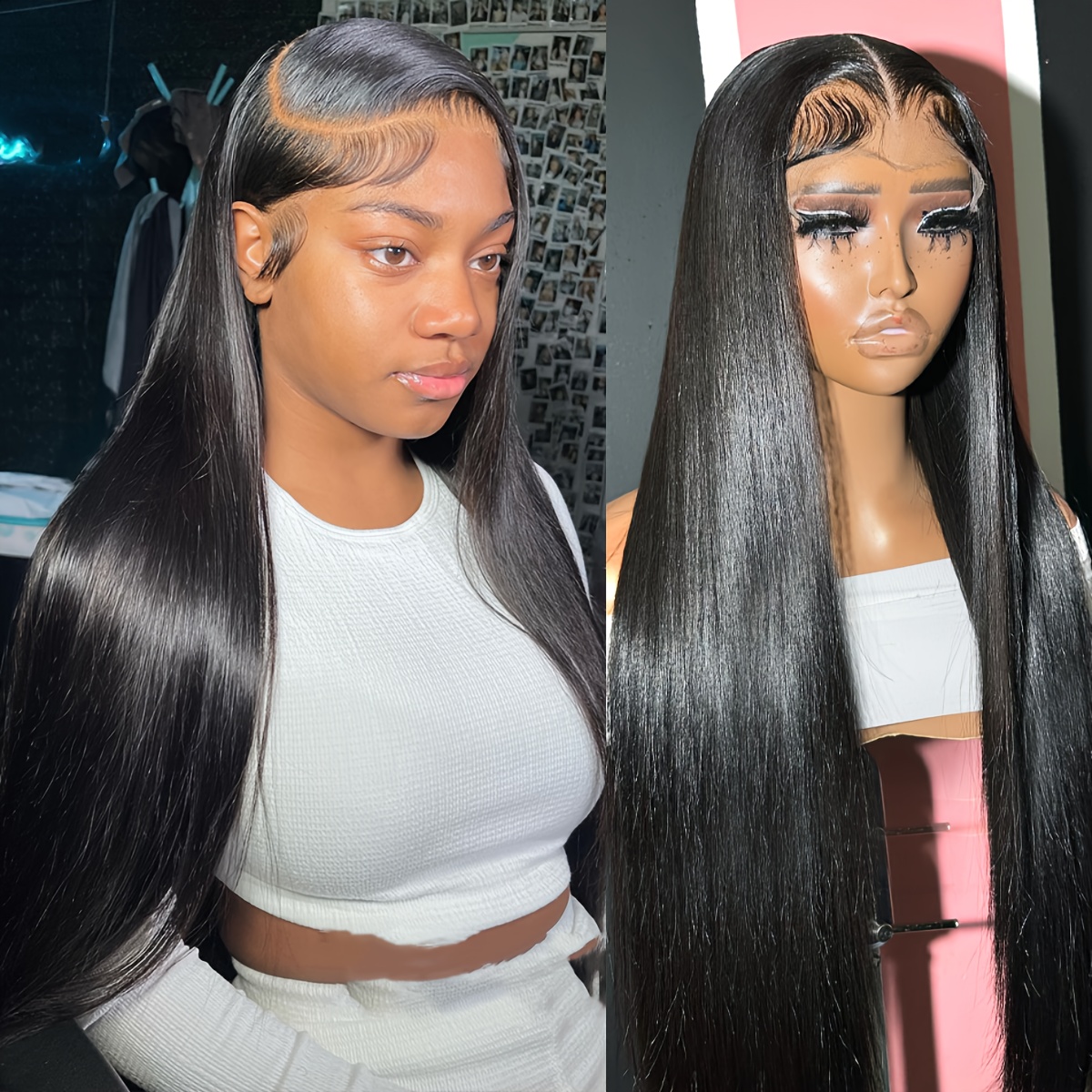 13x6 Lace Front Wig / Straight Style 20-22