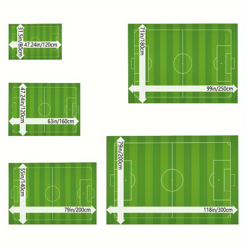 Tappeto In Velluto Di Cristallo Per Campo Da Calcio Tappeto - Temu Italy