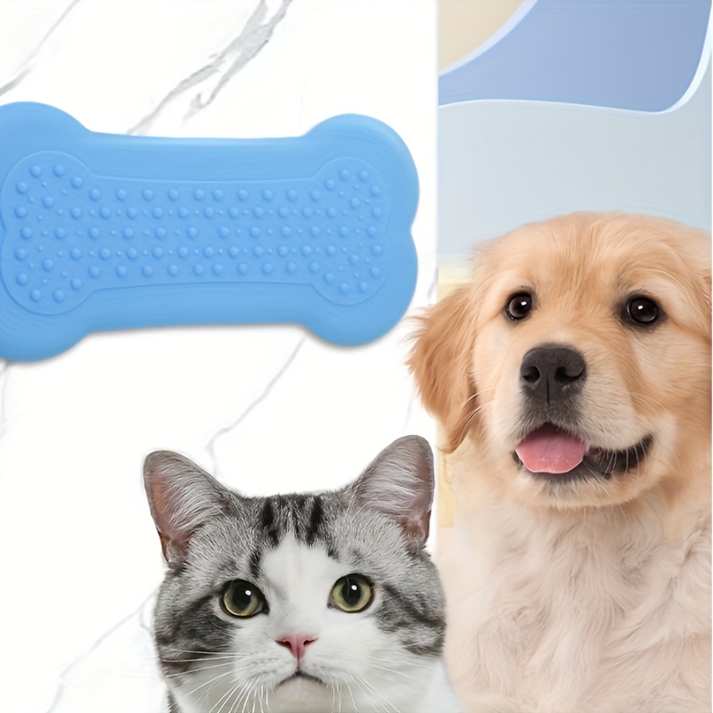Silicone Pet Licking Pad Dog Slow Feeder Pad Dog Licking Mat With Suction  Cups Multifunctional Waterproof Dog Lick Mat For Anxiety Relief - Temu