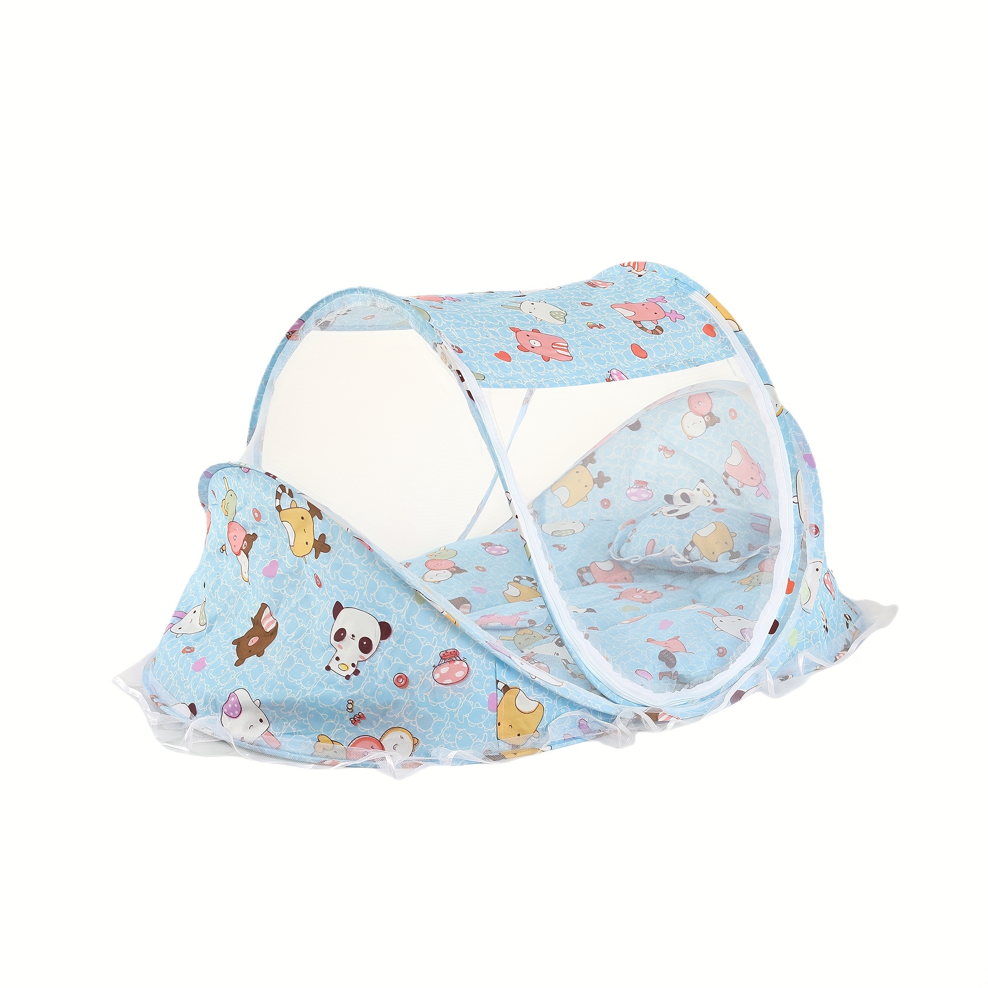 Cartoon Mosquito Net Bed for Babies