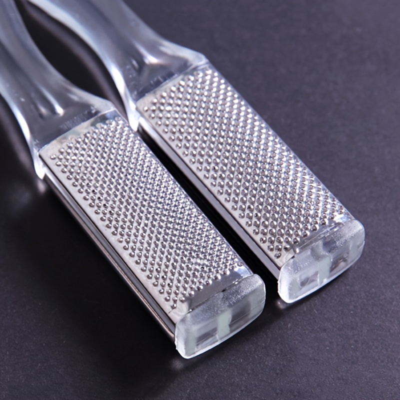 Foot Dead Skin File,Multipurpose Double-Sided Stainless Steel Foot