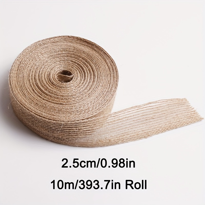 Quality Jute Fabric In Different Sizes Natural Webber Crafts - Temu