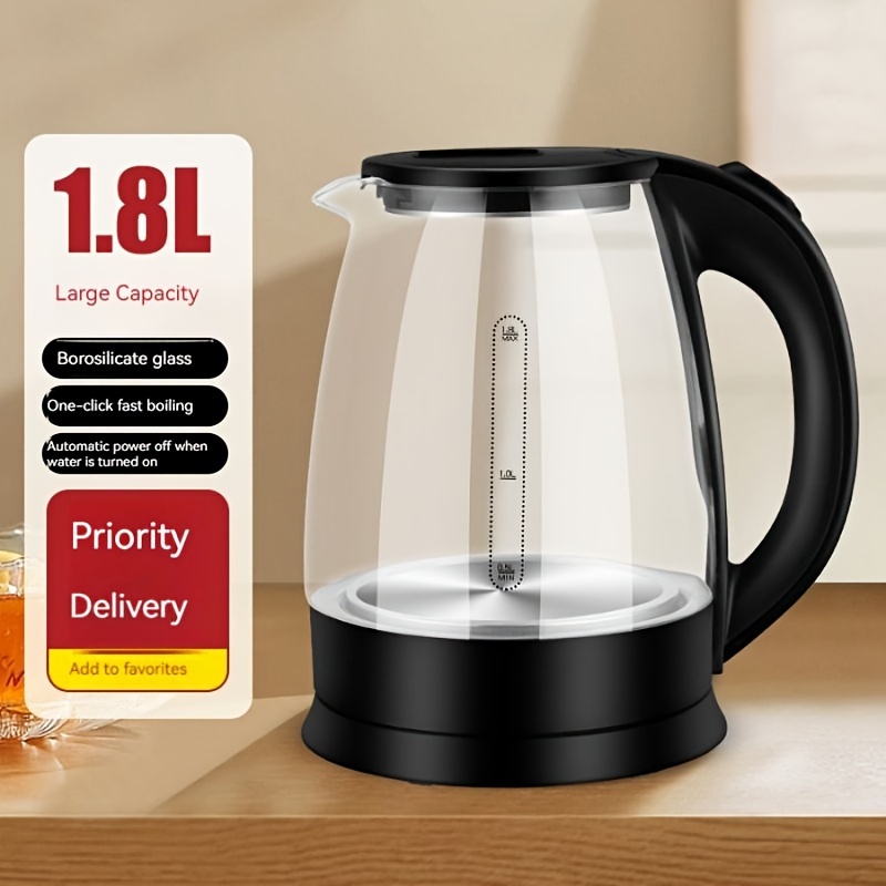 Mini bouilloire électrique 1000W, 0,5 L, arrêt automatique en acier  inoxydable, pour thé et café, chauffe-eau portable de voyage, pour hôtel,  chauffage rapide 