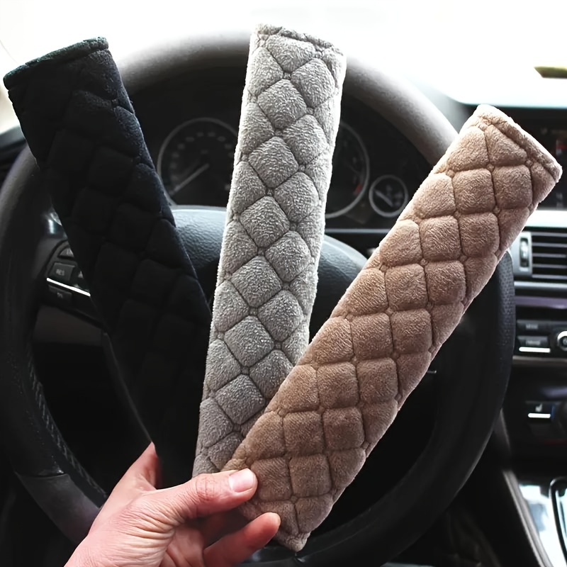 Auto-Sicherheitsgurt-Abdeckung Auto-Sicherheitsgurt-Abdeckungen  Sicherheitsgurte Schulterschutz Mit Warmem Plüsch Auto-Innenausstattung