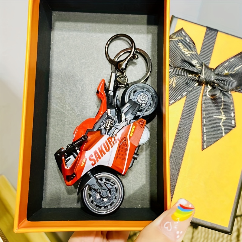Pendant Bag Charms Trinket Motorcycle Keychain Doll Keychains Motor Scooter Keyrings  Car Key Chain – the best products in the Joom Geek online store