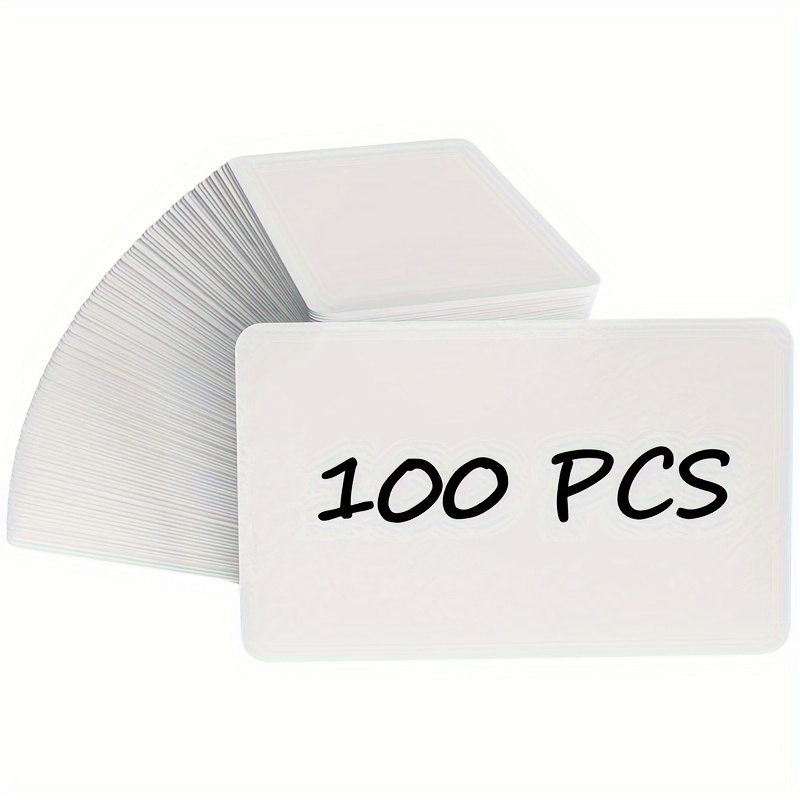  500 Pcs Blank Business Cards Cardstock 2 x 3.5 Blank
