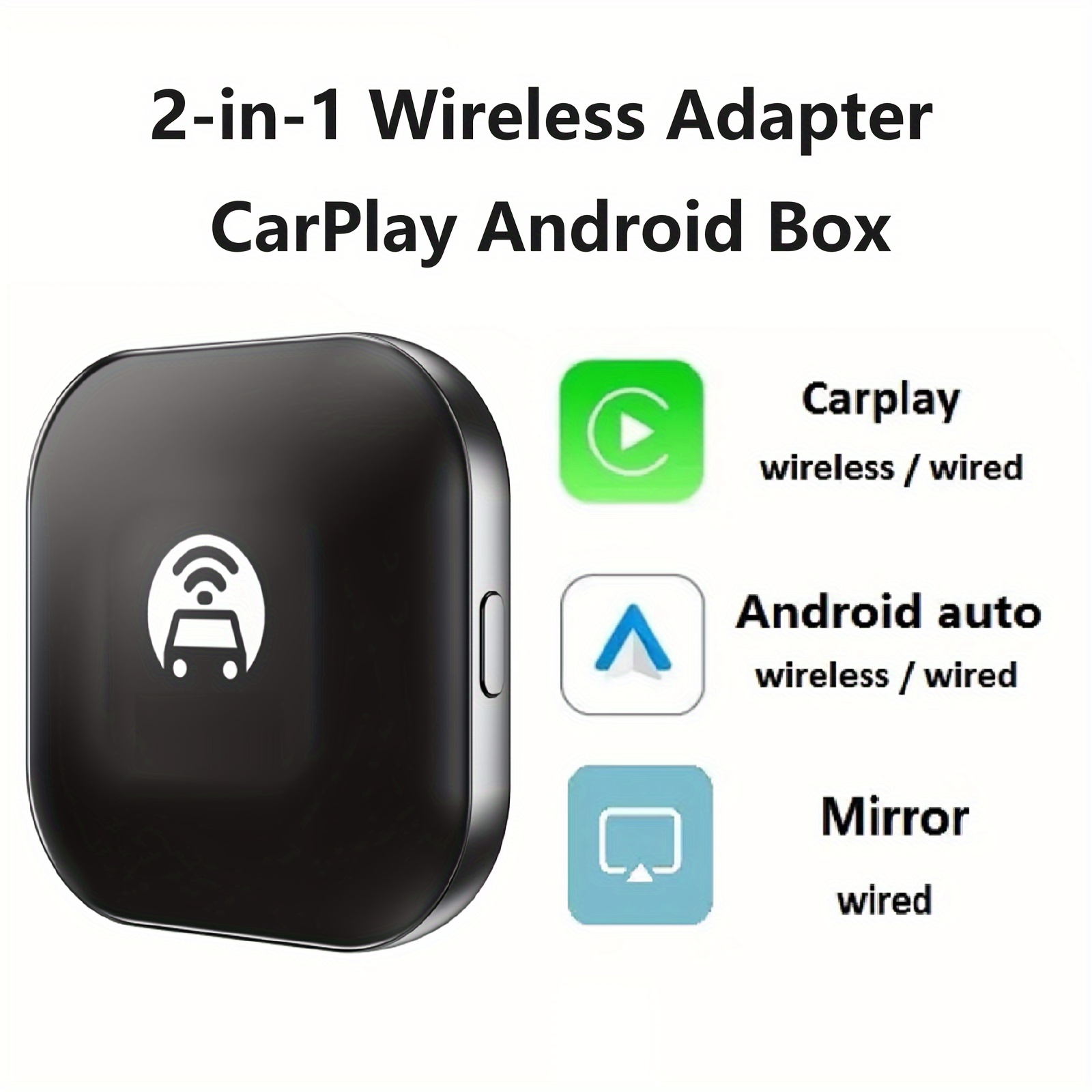 Wireless Carplay 1 Adapter Usb For Factory Wired Carplay Cars (model Year:  2015 To 2023), Dongle Convert Wired To Wireless Carplay - Temu