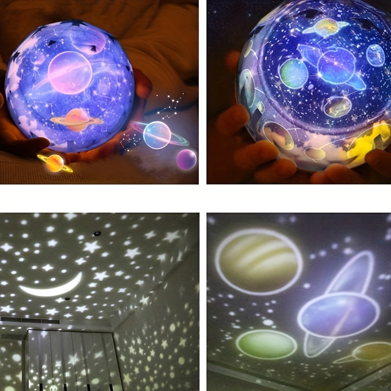 solar system ceiling light projection