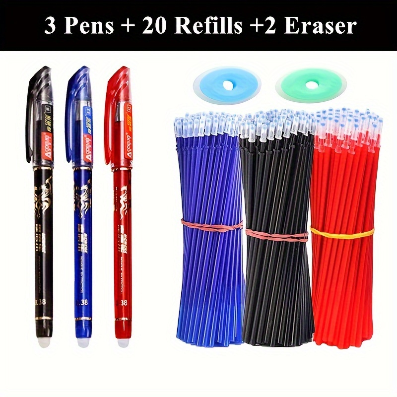 Egnmcr White Gel Pens 0.8 mm Extra Fine Point Pens Gel Ink Pens for Black Paper Drawing, Sketching, Illustration, Coloring, Journaling, Set of 6 