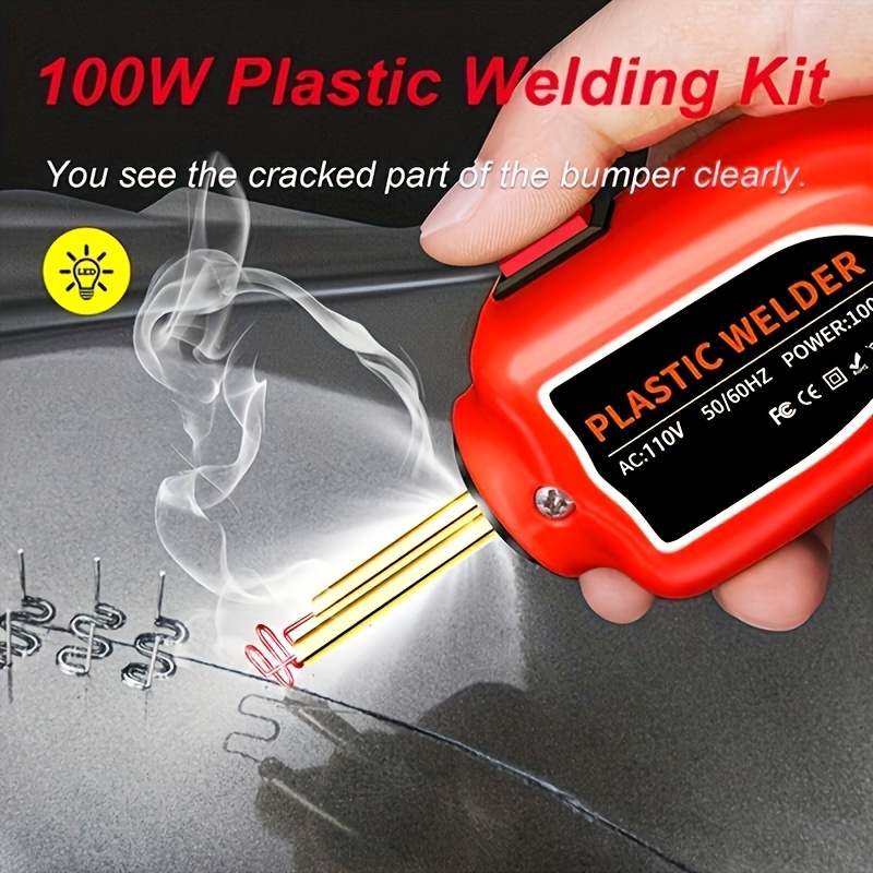 Soudage Plastique Machine 100W, Kit de Réparation de Pare-chocs de
