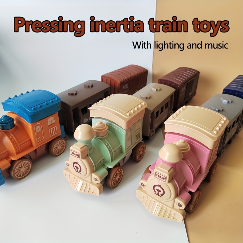 Enfants Jouets Train Télécommande Train Train Fumée Spray Lumières