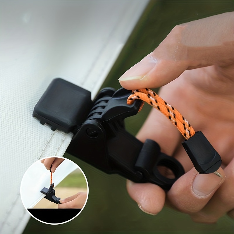 2pcs Tent Canopy Clips, Reinforced Windproof Plastic Clip