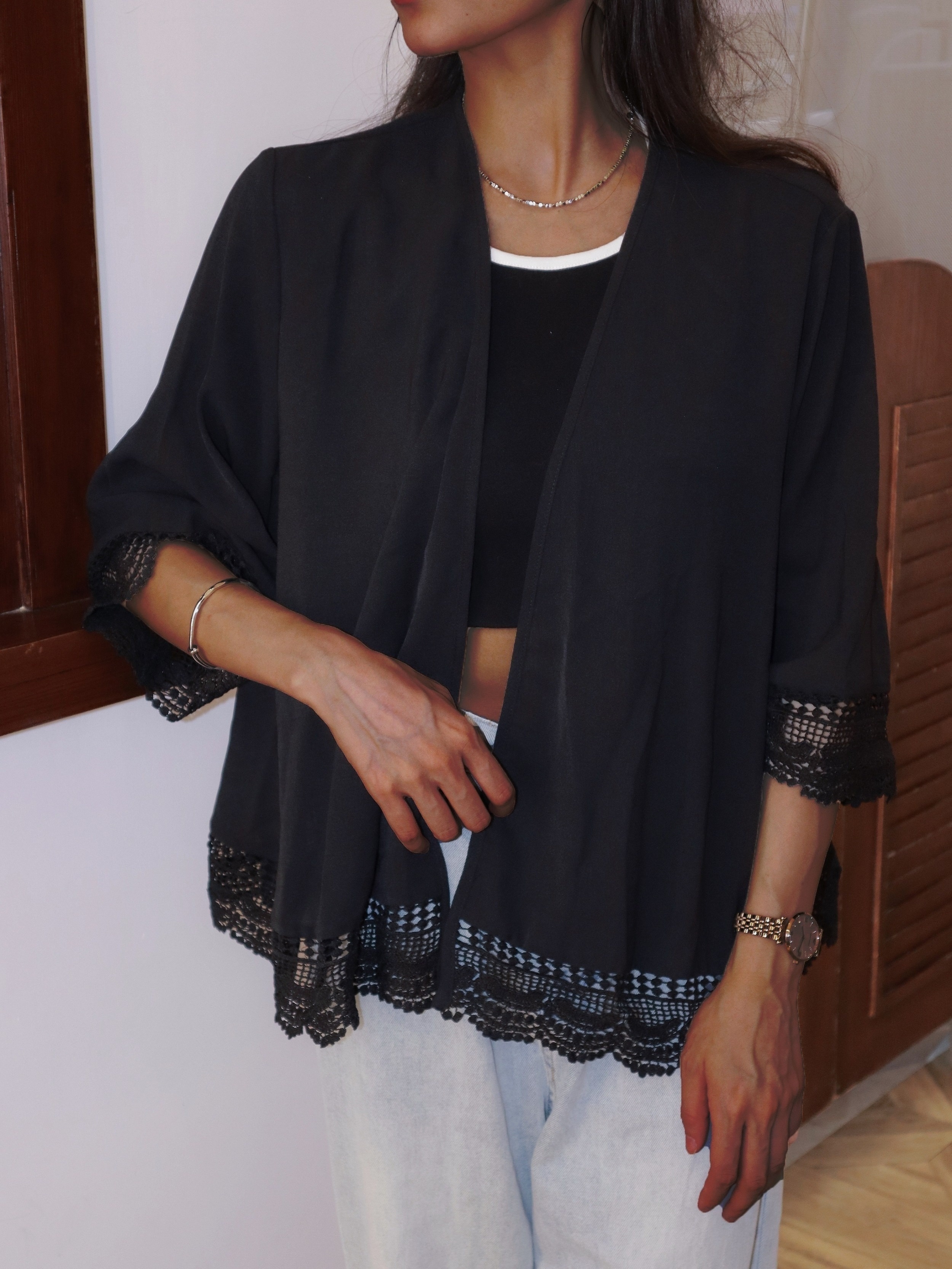 Solid kimono clearance cardigan