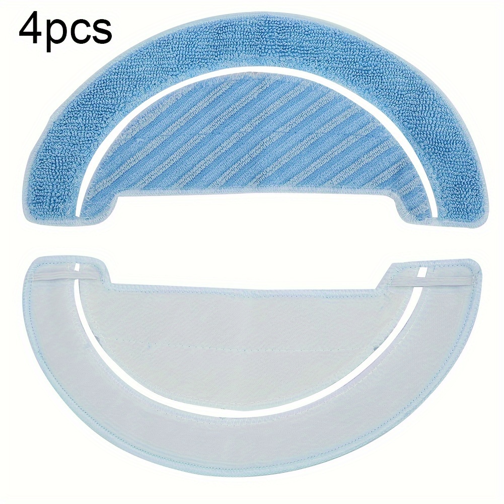 Replacement Side Brush Filter Mop Cloth Kit for Conga 1090 Robot Vacuum  Parts