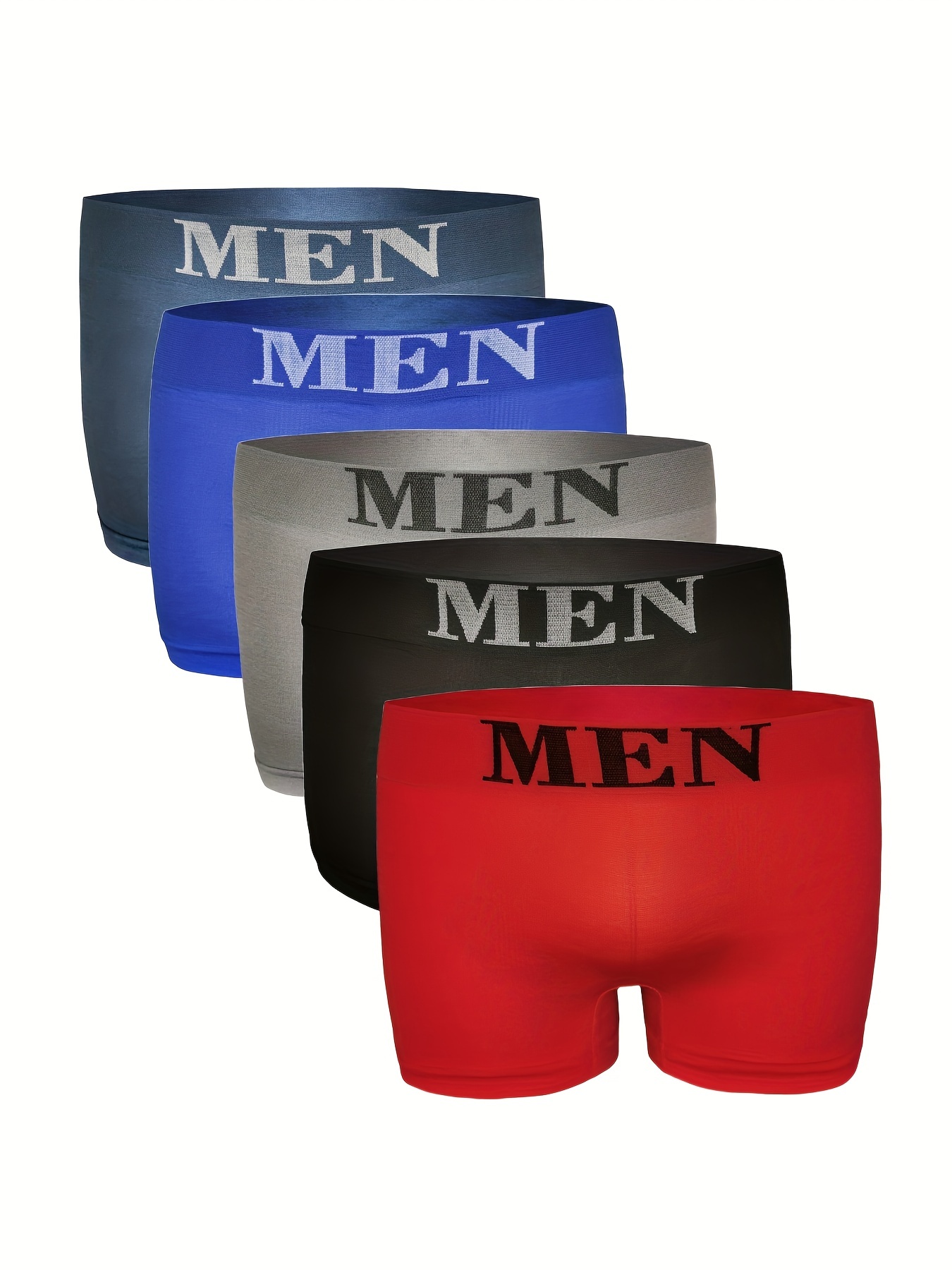Men's Cotton Fashion Trendy Comfortable Breathable Boxer - Temu