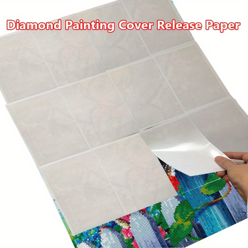 Diamond Paint Paper A6 Diamond Painting Release Paper - Double Sided Non  Stick Replacement Cover -5d Diy Diamond Paint Accessories Tools Diamond  Embroidery Paper - Temu