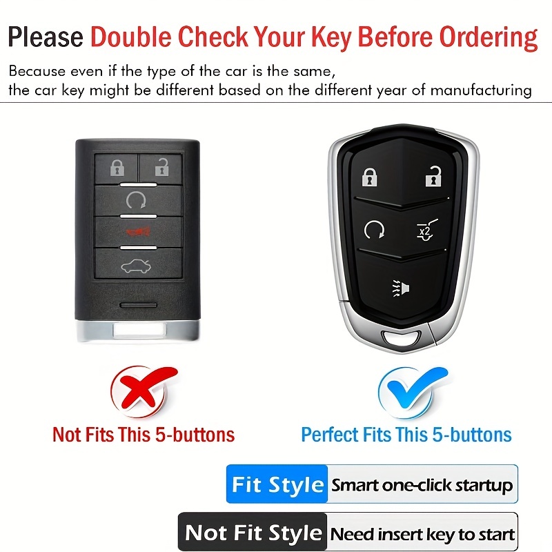 Protect Your Key Fob With This Durable Cover - Fits Escalade, Cts