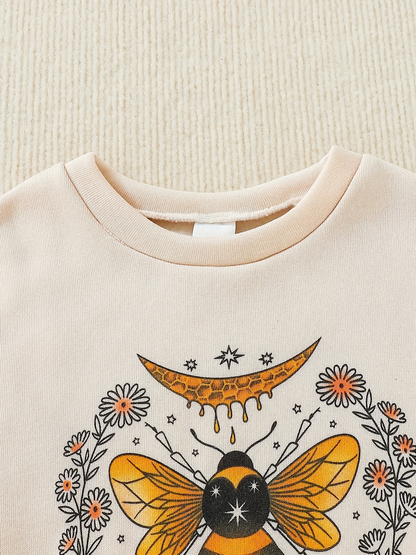 Bee best sale embroidered sweatshirt