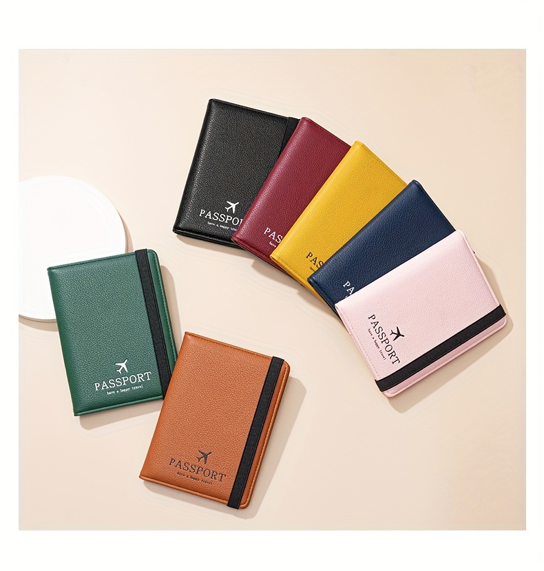 Passport Holder Rfid Anti furto Porta Passaporto Porta - Temu Italy