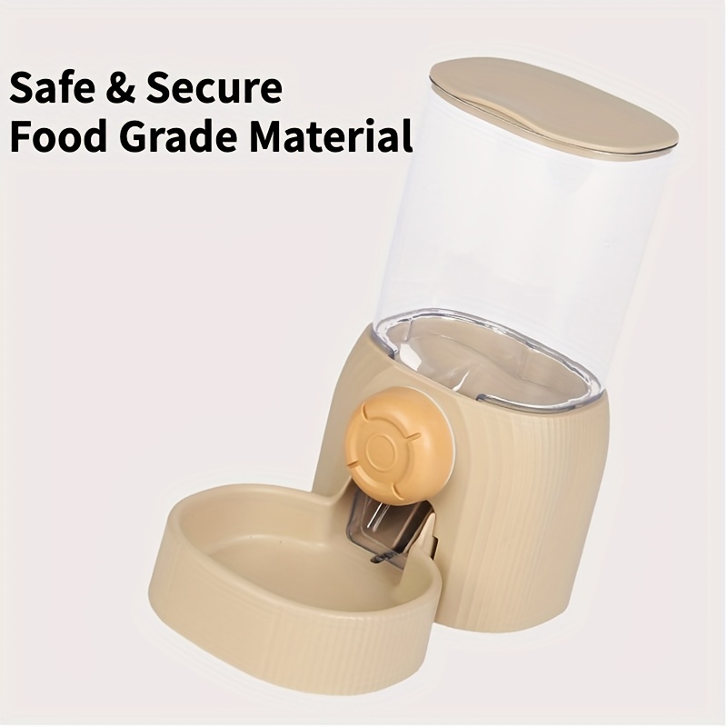 Automatic Pet Dog Food Dispenser With Feeder Bowl Hanging Gravity Dog Food  Container Large Capacity Dog Feeding Station Pet Feeding Supplies - Temu