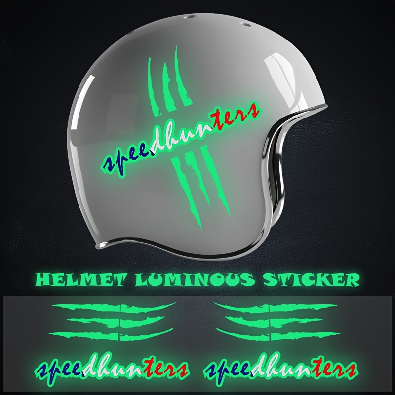 Motorrad Helm Aufkleber - Aufkleber