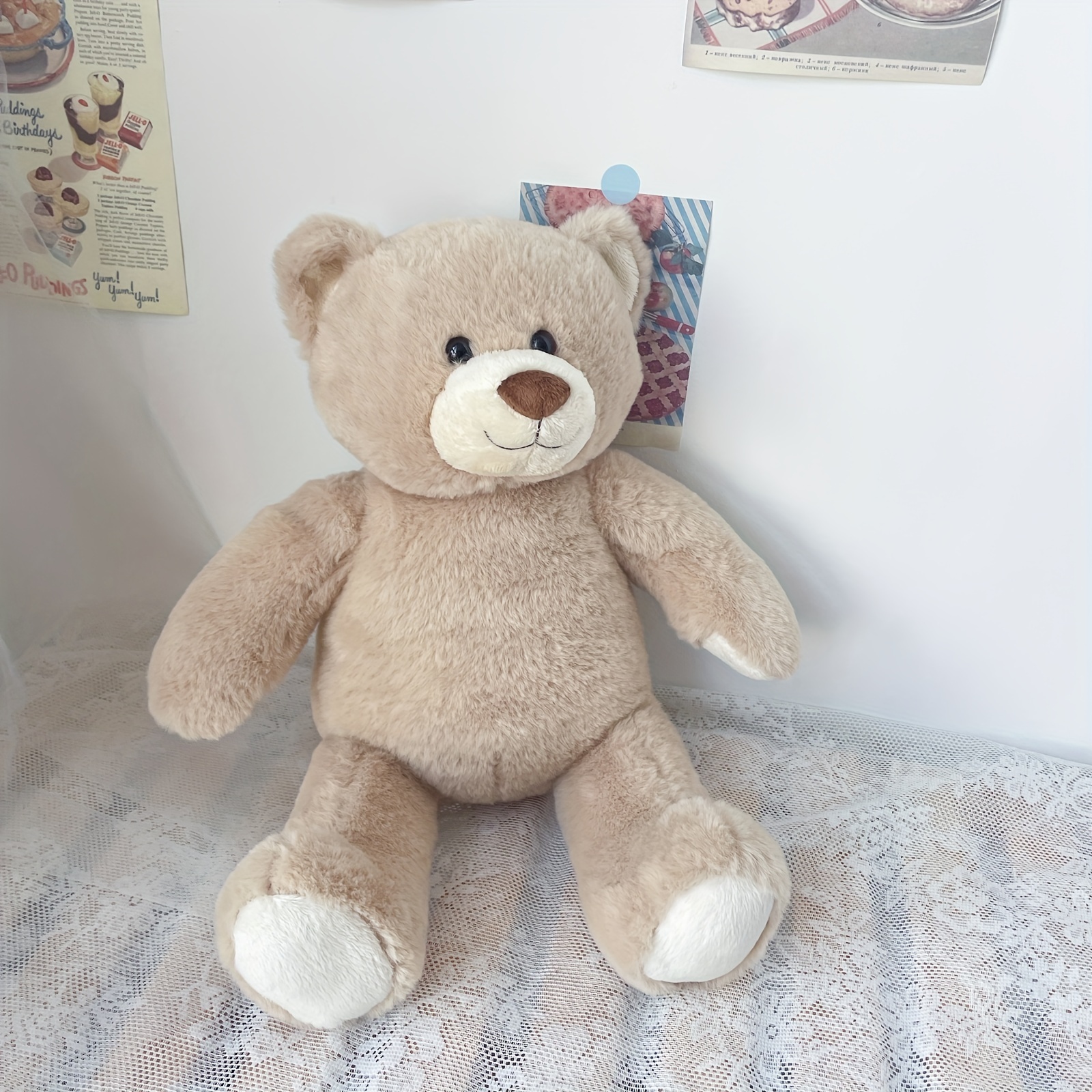 Giant Plush Teddy Bear 53 Stuffed Animal Soft Toy Huge Large