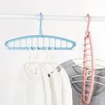 11 Kongduo Color Hangers, Space-saving Vertical And Horizontal Hangers, Suitable For Jackets, Shirts, Vests And T-shirts