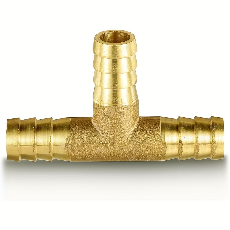 Brass Tee Barb Fittings For Id Hose Stainless Steel Pipe - Temu Canada