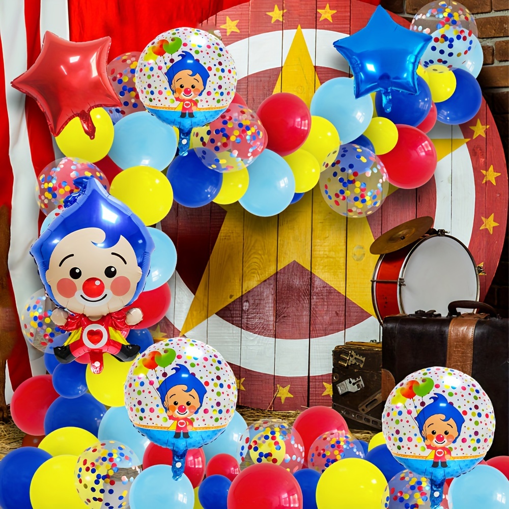 Decoración de Carnaval,Decoraciones Fiesta Cumpleaños,Globos de  Carnaval,Fiesta Temática Decoracion Globo