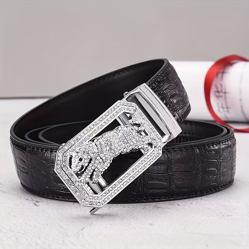 Men's Automatic Buckle Belt, Suitable For Business Husbands Father's Day  Gifts - Temu Austria