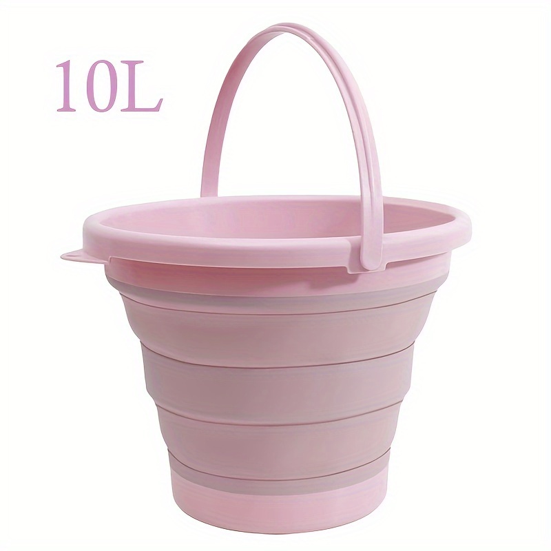 Folding Bucket Portable Water Bucket Foldable Car Washing - Temu