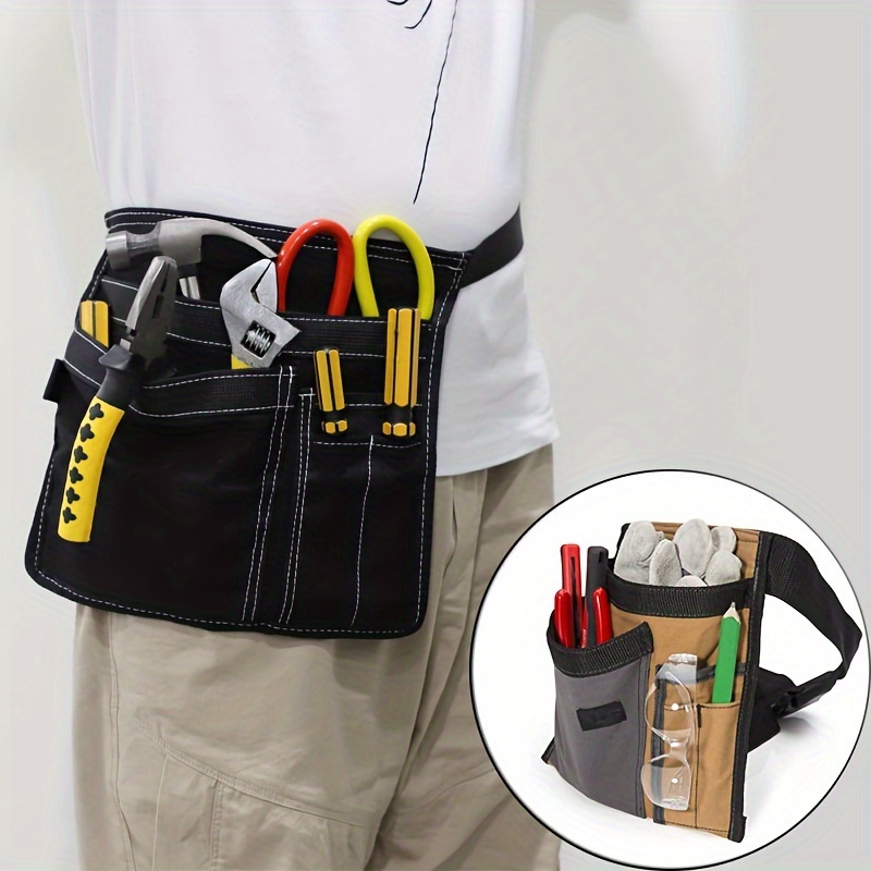 Waist Pocket Tool Pocket, Multi Electrician, Oxford Cloth Waist Bag,  Utility Belt, Pouch for Tool Waist Kit Bags