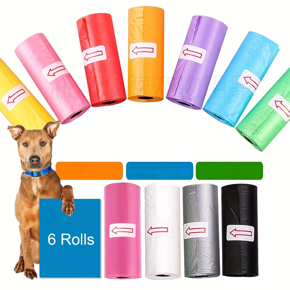 Disposable Dog Poop Bags, Durable 1 Silk Pet Garbage Bag Scented Pet Waste  Bag Refill Rolls For Outdoor Dog Walking - Temu