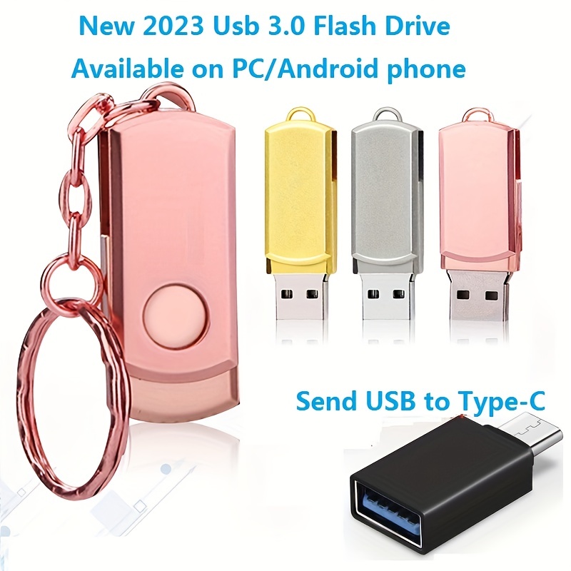Clé USB 4G/8G/16G/32G/64G/128G ordinateur téléphone portable