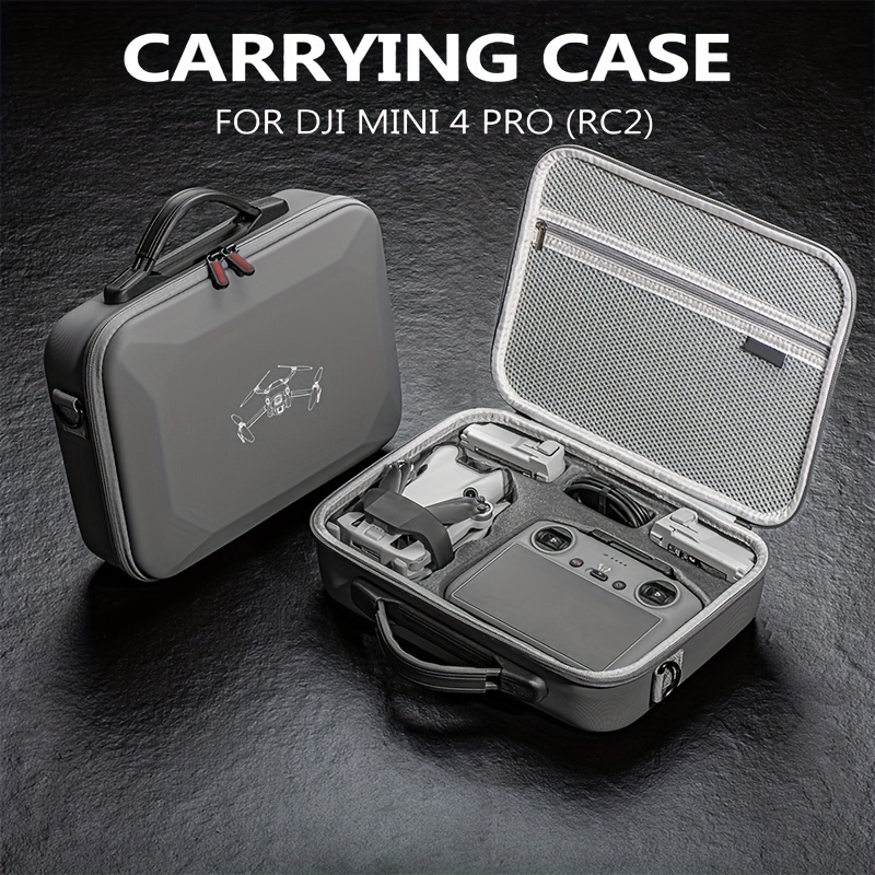 Carrying Case For DJI Mini 4 Pro Accessories, Portable Travel Bag For DJI  Mini 4 RC 2 Controller-Drone Shoulder Bag