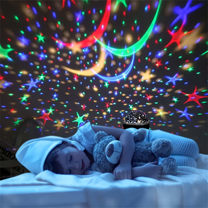 Comprar PDTO LED Starry Sky Star Proyector Bebé Niños Luz Nocturna Nebulosa  Lámpara Galaxy Decoración