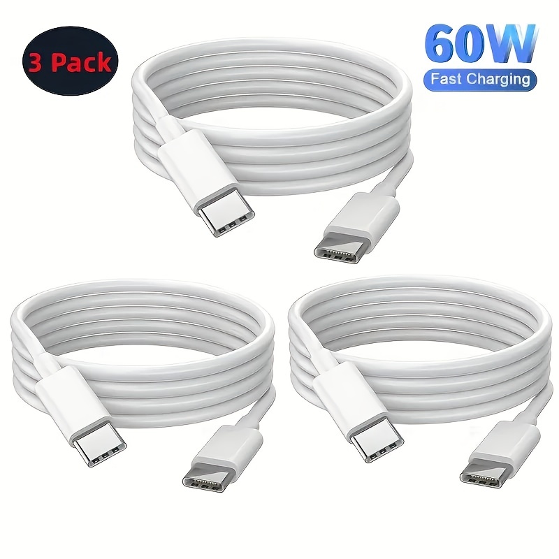 CAVO DATI LIGHTNING RICARICA TIPO C 1 METRO BIANCO PER APPLE IPHONE 11 / 12  / 13 / 14 / PRO / MAX / MINI - 1.1 Quality