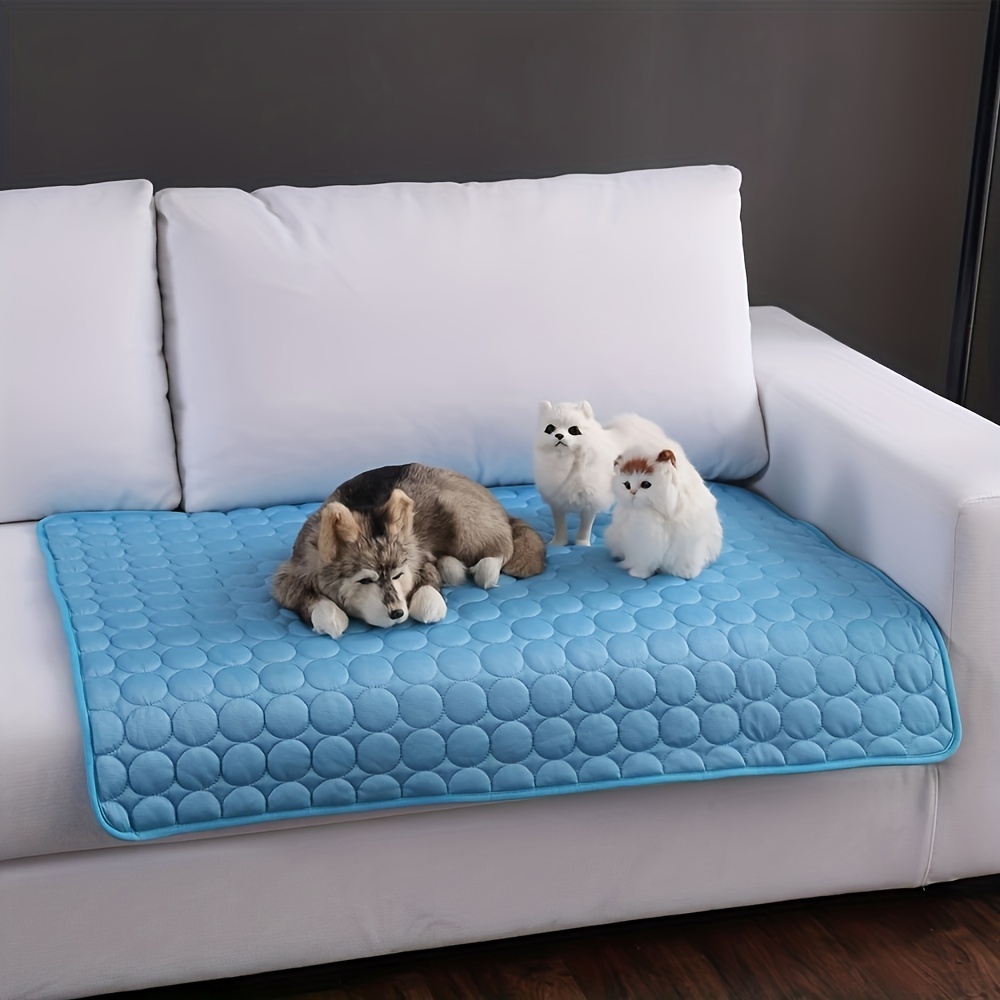 cool and comfortable dog pillow pet ice silk cushion perfect for hot summer days ideal for dogs and cats pet supplies 3