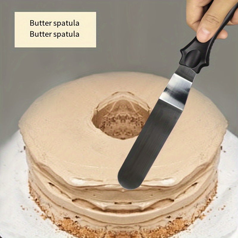 Stir 13 Angled Icing Spatula - Decorating Spatulas & Utensils - Baking & Kitchen