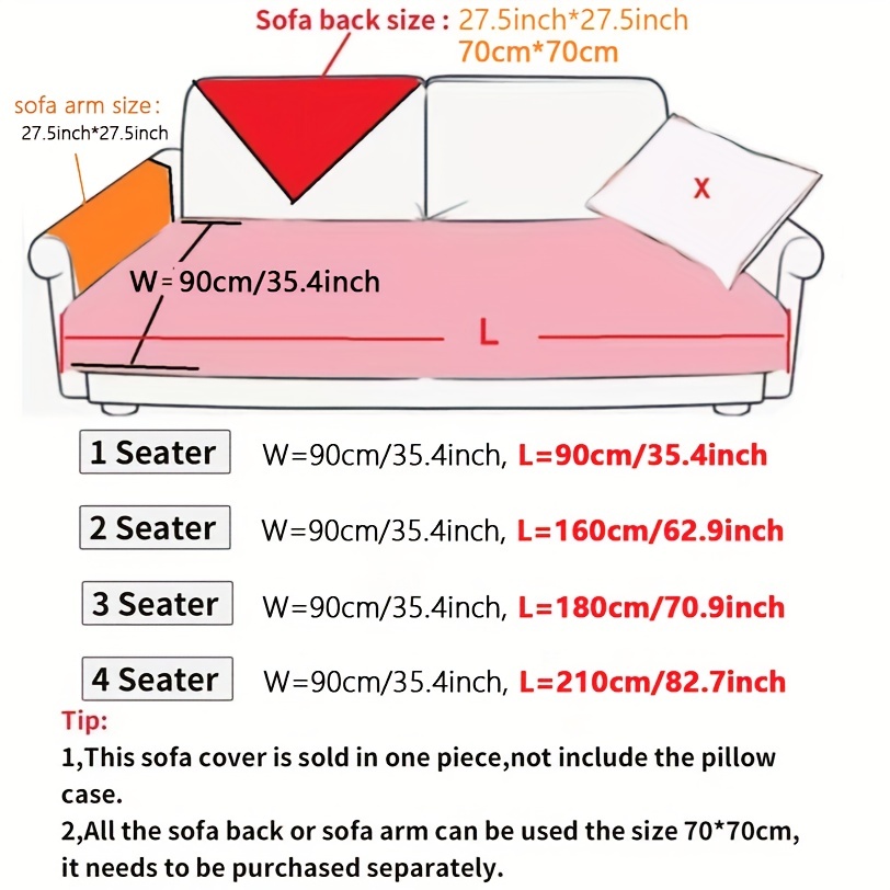 Chenille Sofa Slipcover Non slip Sofa Cover Pet Friendly Temu Ireland