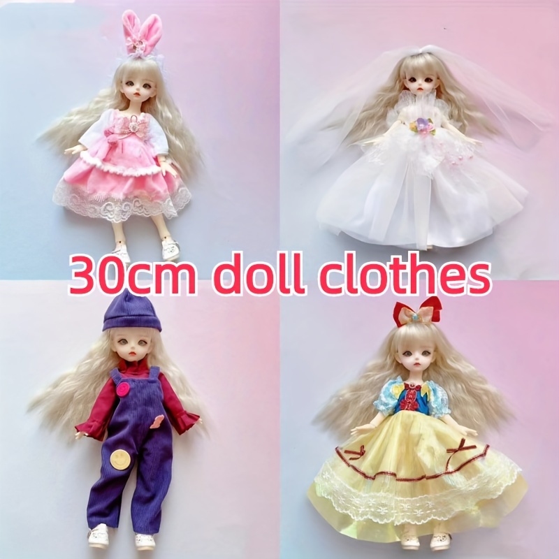 Jolies filles 12 pouces mode élégant fille Doll jouets pour