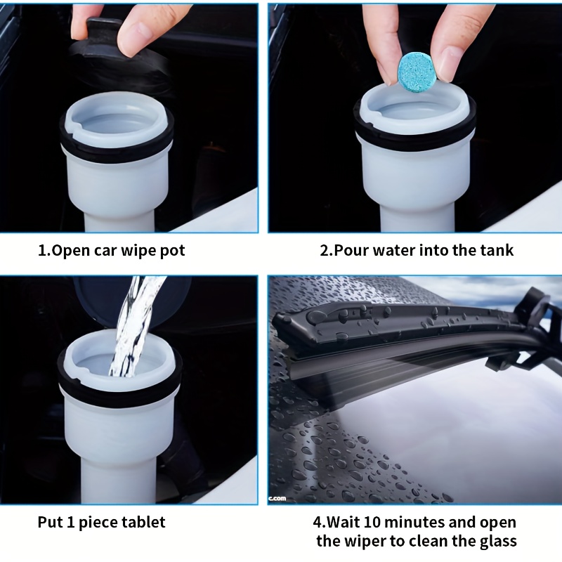 Car Windscreen Washer Fluid Tablets Wiper Fluid Concentrate - Temu