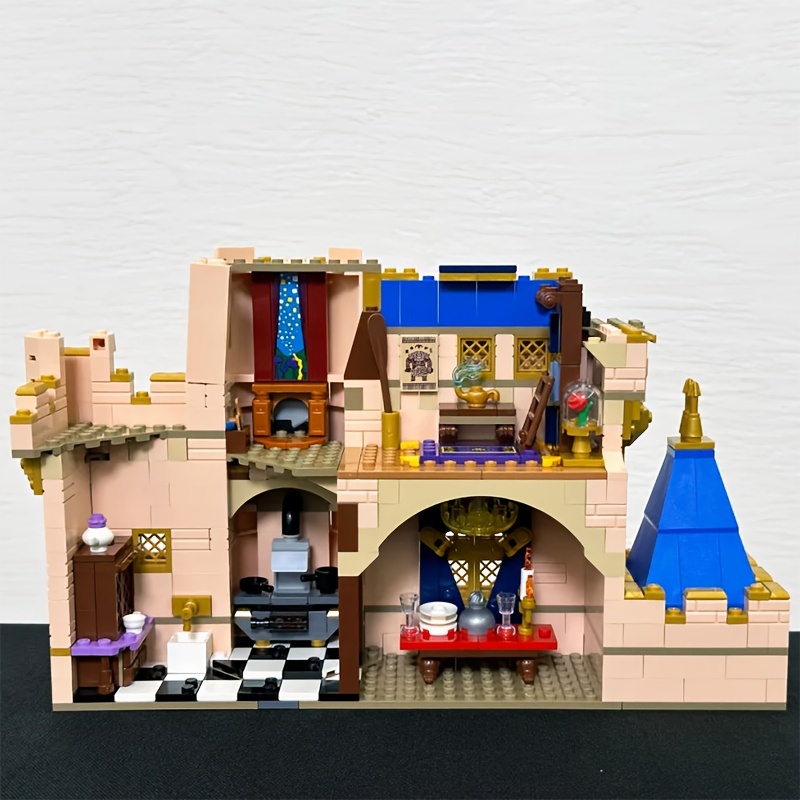 Blöcke Micro Bricks City Kreative Mittelalterliche Magic Castle Serie  Schule Architektur Modell Bausteine Geschenke Spielzeug Kinder Erwachsene  230308 Von 24,68 €