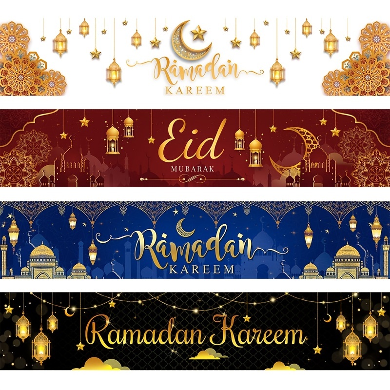 1pc Eid Mubarak Background Banner Eid Kareem Background Islamic Muslim  Party Offer Ramadan Decoration Home Eid Gift Ramadan Kareem - Home &  Kitchen - Temu